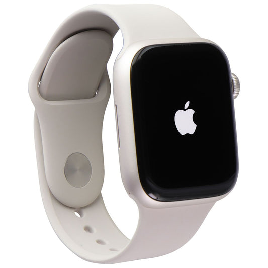 Apple Watch Series 9 (A2984) GPS + LTE - 45mm Starlight Alu / Star Sp Band M/L Smart Watches Apple - Simple Cell Bulk Wholesale Pricing - USA Seller