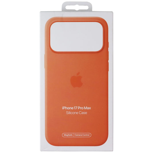 Apple Official Silicone Case for MagSafe for iPhone 17 Pro Max - Orange Cell Phone - Cases, Covers & Skins Apple - Simple Cell Bulk Wholesale Pricing - USA Seller
