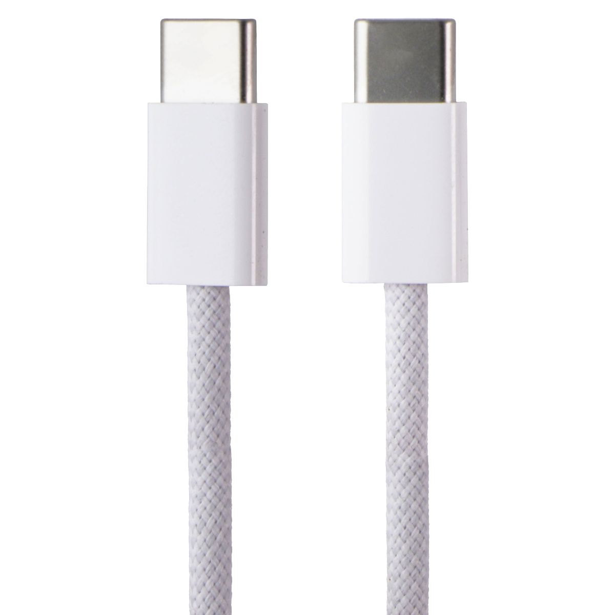 Apple Official 60W USB-C to USB-C Braided Charge Cable (1M/3.3-Ft) A2795 - White Cell Phone - Cables & Adapters Apple - Simple Cell Bulk Wholesale Pricing - USA Seller