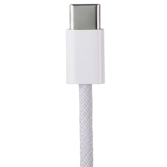 Apple Official 60W USB-C to USB-C Braided Charge Cable (1M/3.3-Ft) A2795 - White Cell Phone - Cables & Adapters Apple    - Simple Cell Bulk Wholesale Pricing - USA Seller