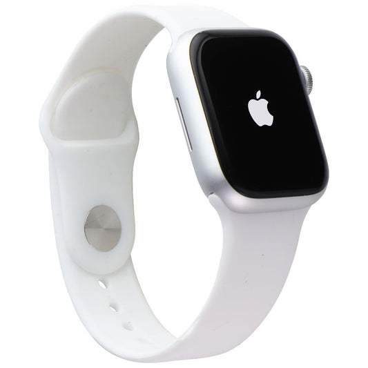 Apple Watch Series 8 (41mm) (A2772) GPS + LTE Silver AL/White Sport Band Set Smart Watches Apple - Simple Cell Bulk Wholesale Pricing - USA Seller