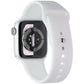 Apple Watch Series 8 (41mm) (A2772) GPS + LTE Silver AL/White Sport Band Set Smart Watches Apple - Simple Cell Bulk Wholesale Pricing - USA Seller