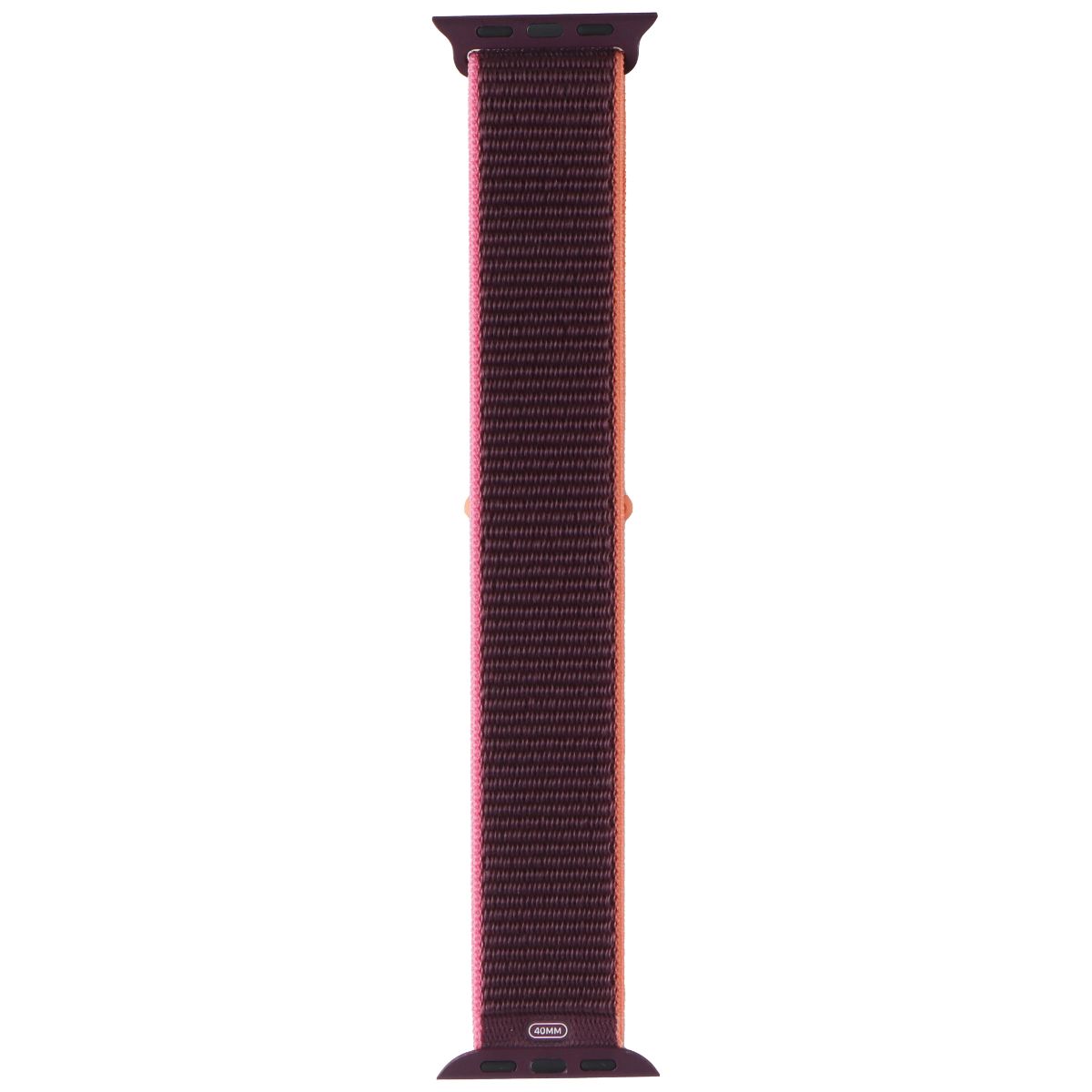 Apple 40mm Sport Loop for Apple Watch 41/40/38mm - Plum - Regular Smart Watch Accessories - Watch Bands Apple - Simple Cell Bulk Wholesale Pricing - USA Seller