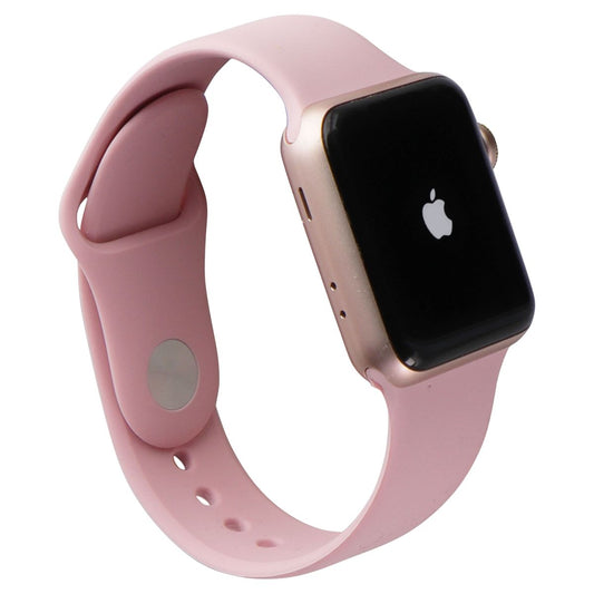 Apple Watch Series 3 (A1860) GPS + LTE - 38mm Gold Aluminum/Pink Sp Band Smart Watches Apple    - Simple Cell Bulk Wholesale Pricing - USA Seller