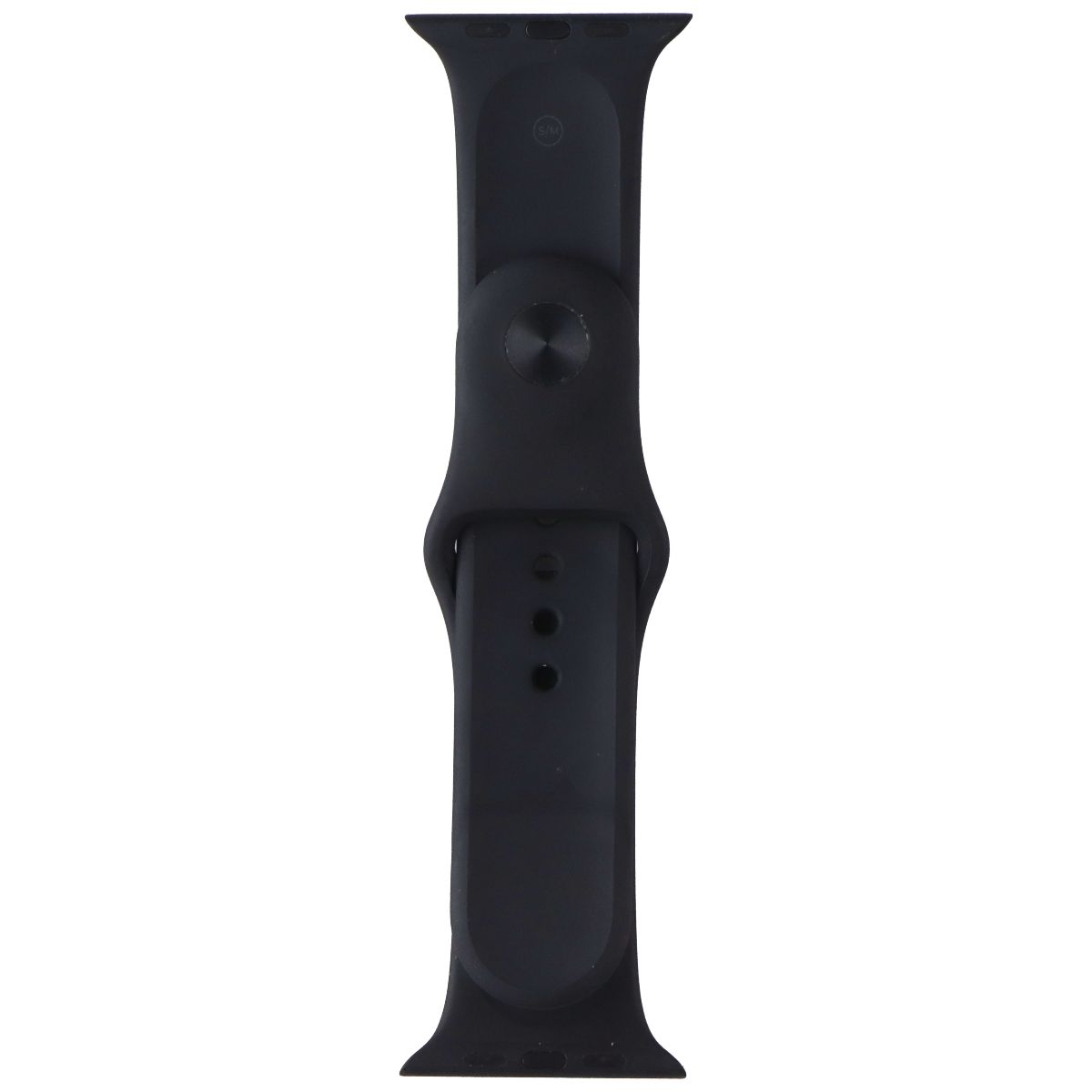 Apple (42mm) Sport Band for Apple Watch 42/44/45mm - Black / Full Set Smart Watch Accessories - Watch Bands Apple - Simple Cell Bulk Wholesale Pricing - USA Seller