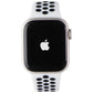 Apple Watch Series 7 Nike (A2473) (GPS only) 41mm Starlight AL/White Sport Band Smart Watches Apple - Simple Cell Bulk Wholesale Pricing - USA Seller