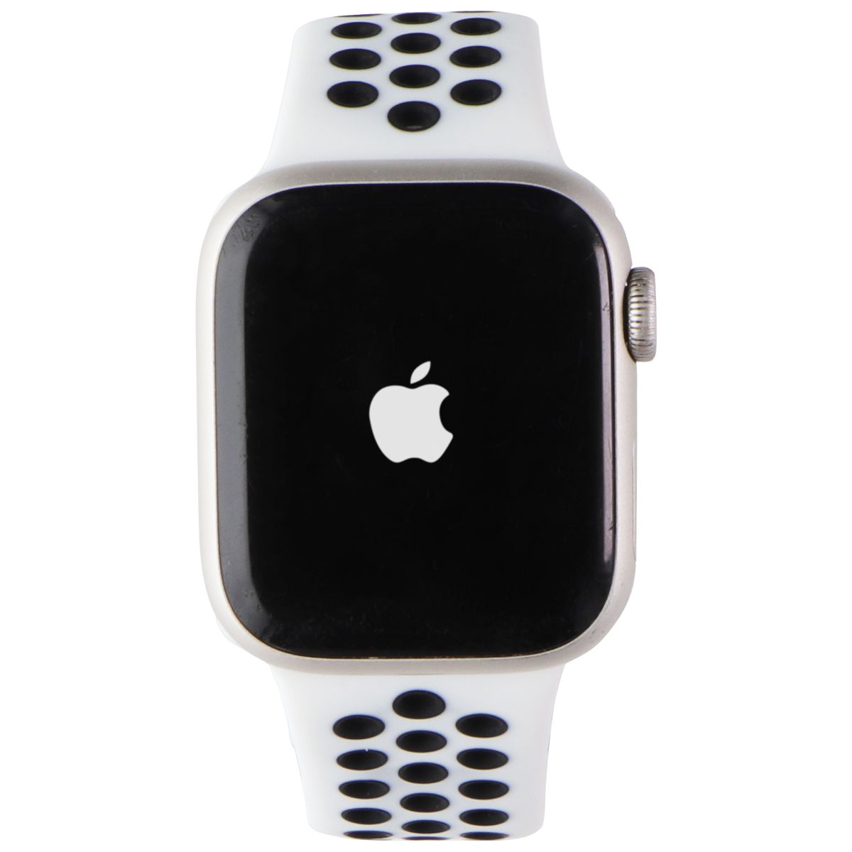 Apple Watch Series 7 Nike (A2473) (GPS only) 41mm Starlight AL/White Sport Band Smart Watches Apple - Simple Cell Bulk Wholesale Pricing - USA Seller