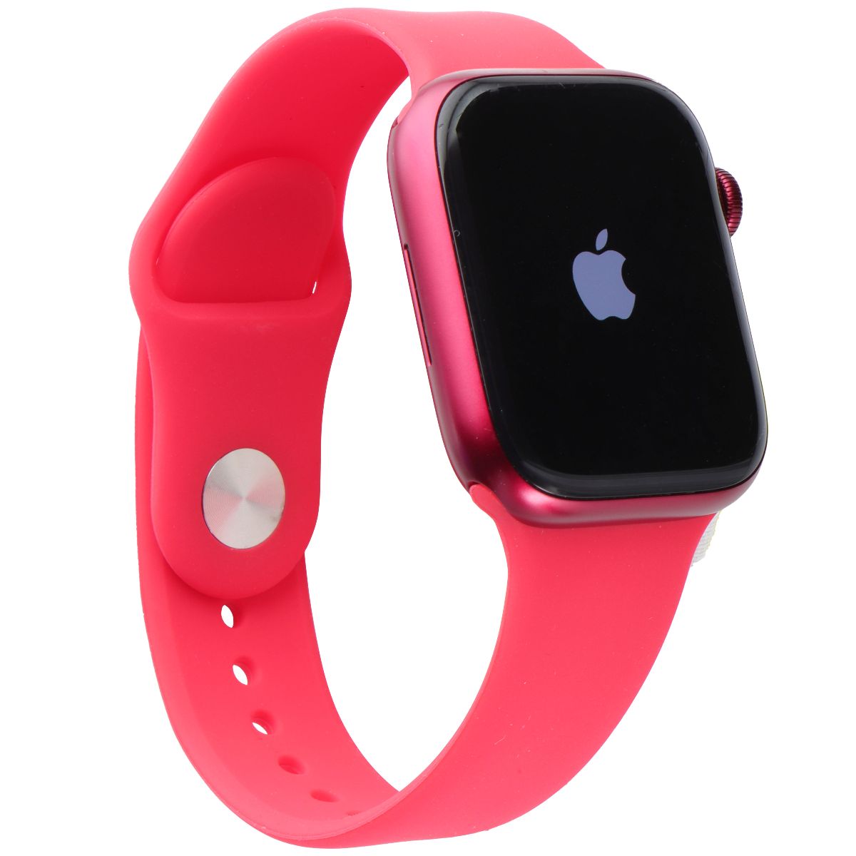 Apple Watch Series 7 (GPS + LTE) A2478 - 45mm Red Aluminum / Red Sp Band Smart Watches Apple    - Simple Cell Bulk Wholesale Pricing - USA Seller