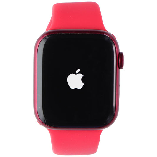 Apple Watch Series 7 (GPS + LTE) A2478 - 45mm Red Aluminum / Red Sp Band Smart Watches Apple    - Simple Cell Bulk Wholesale Pricing - USA Seller