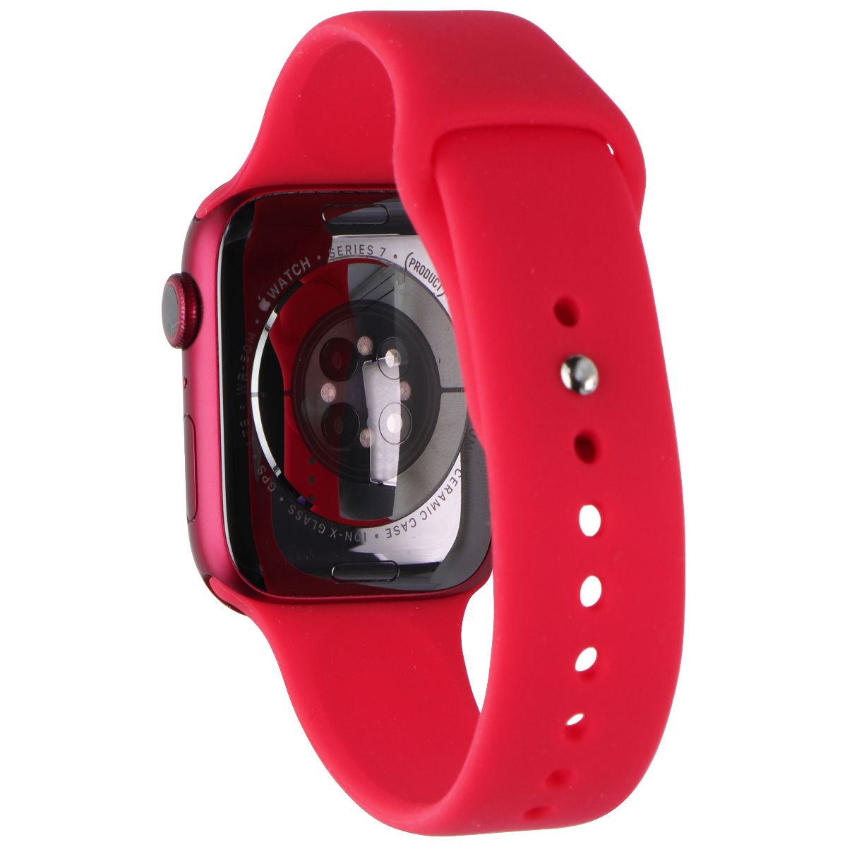 Apple Watch Series 7 (GPS + LTE) A2478 - 45mm Red Aluminum / Red Sp Band Smart Watches Apple    - Simple Cell Bulk Wholesale Pricing - USA Seller