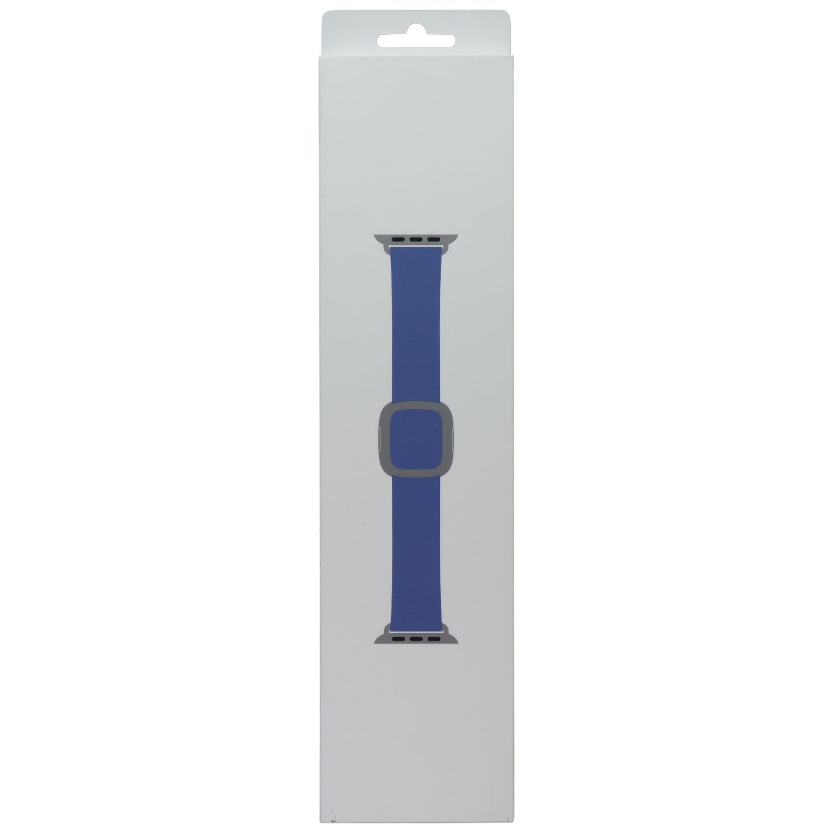 Apple (40mm) Leather Band w/ Modern Buckle for Apple Watch - Cornflower - Small Smart Watch Accessories - Watch Bands Apple - Simple Cell Bulk Wholesale Pricing - USA Seller