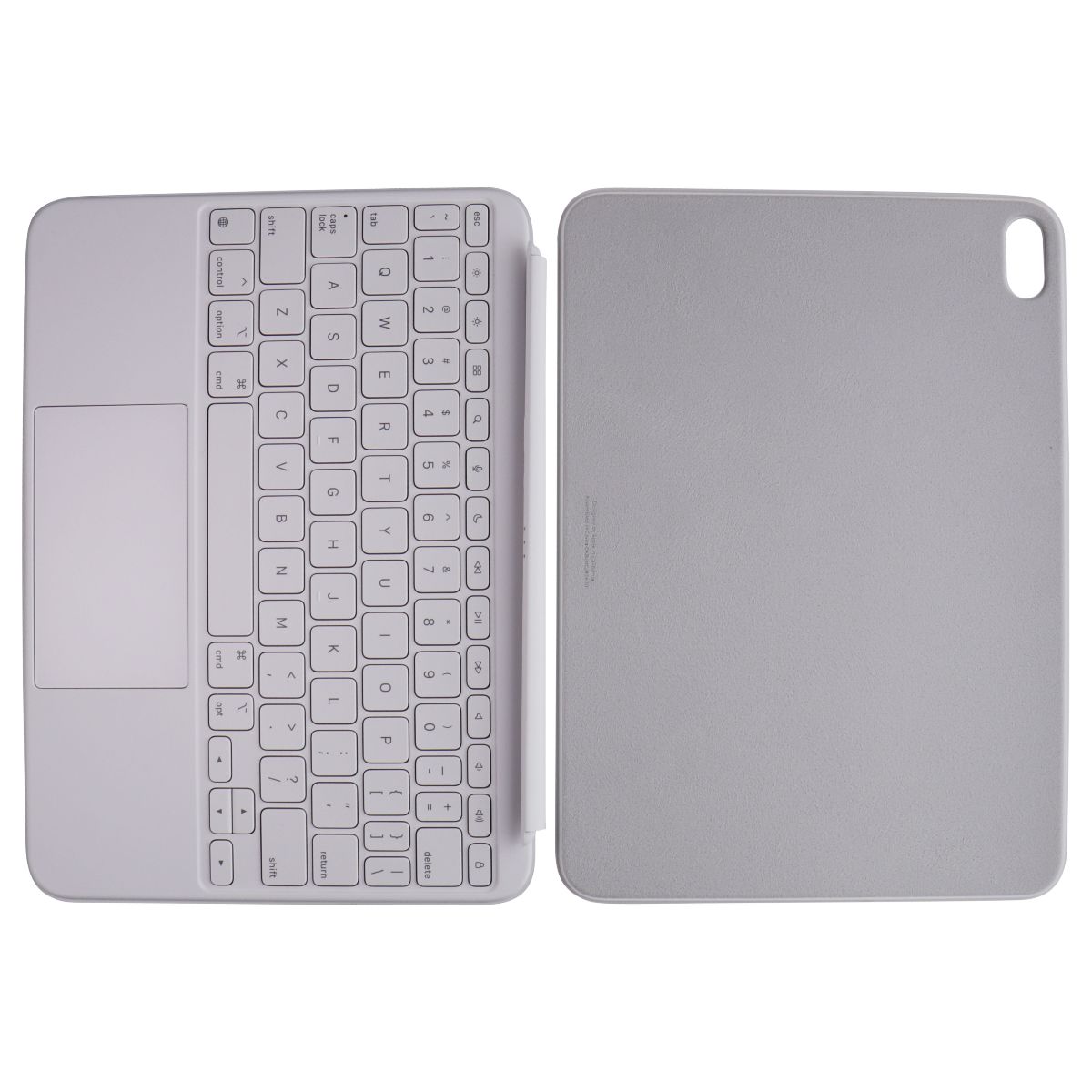 Apple Magic Keyboard Folio for iPad (10th Gen) - US English - White (MQDP3LL/A) iPad/Tablet Accessories - Cases, Covers, Keyboard Folios Apple - Simple Cell Bulk Wholesale Pricing - USA Seller