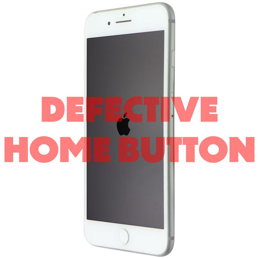 Apple iPhone 8 Plus (A1864) Unlocked - 64GB/Silver - Defective/Home Button Issue Cell Phones & Smartphones Apple    - Simple Cell Bulk Wholesale Pricing - USA Seller