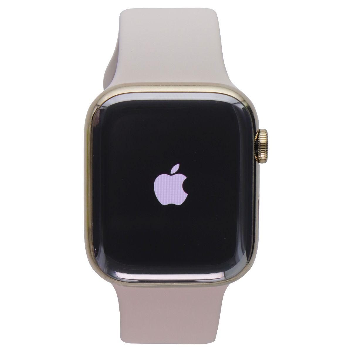 Apple Watch Series 8 (45mm) A2774 GPS + LTE - Gold SS/Starlight Sport Band Smart Watches Apple - Simple Cell Bulk Wholesale Pricing - USA Seller