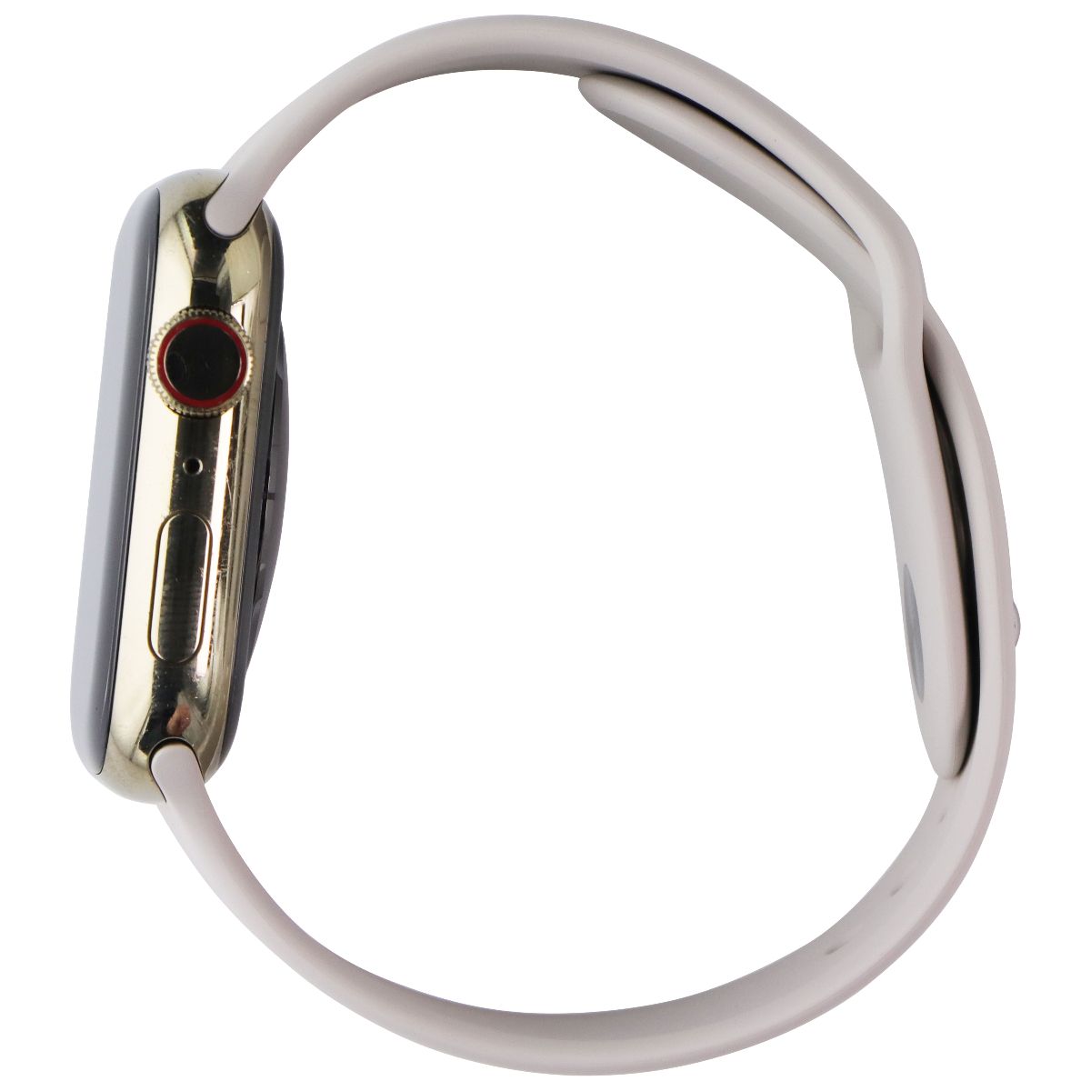 Apple Watch Series 8 (45mm) A2774 GPS + LTE - Gold SS/Starlight Sport Band Smart Watches Apple - Simple Cell Bulk Wholesale Pricing - USA Seller
