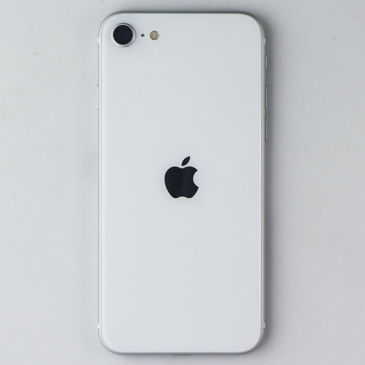 Repair Part - Back Glass + Housing OEM Pull for iPhone SE (2nd Gen) - White