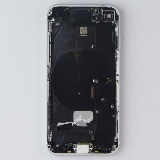 Repair Part - Back Glass + Housing OEM Pull for iPhone SE (2nd Gen) - White Cell Phone - Replacement Parts & Tools Apple - Simple Cell Bulk Wholesale Pricing - USA Seller
