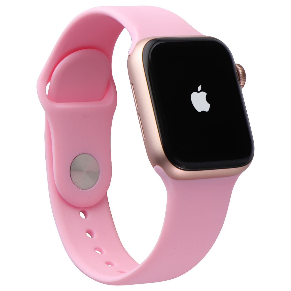 Apple Watch Series 6 (GPS + LTE) A2293 40mm Gold Aluminum / Pink Sport Band Smart Watches Apple - Simple Cell Bulk Wholesale Pricing - USA Seller