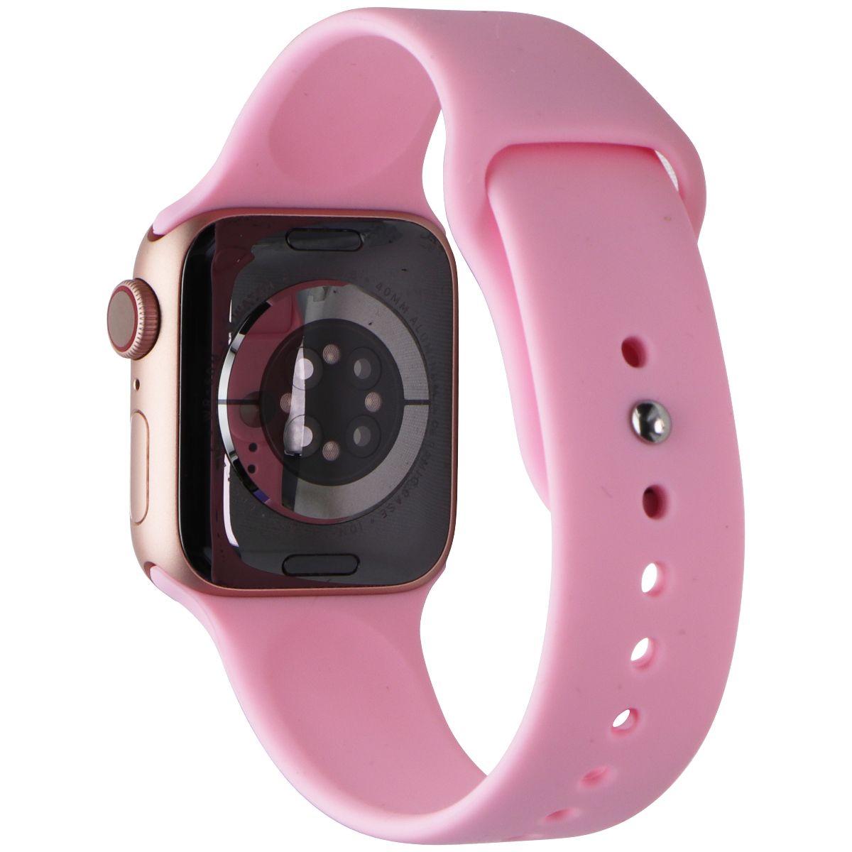 Apple Watch Series 6 (GPS + LTE) A2293 40mm Gold Aluminum / Pink Sport Band Smart Watches Apple - Simple Cell Bulk Wholesale Pricing - USA Seller