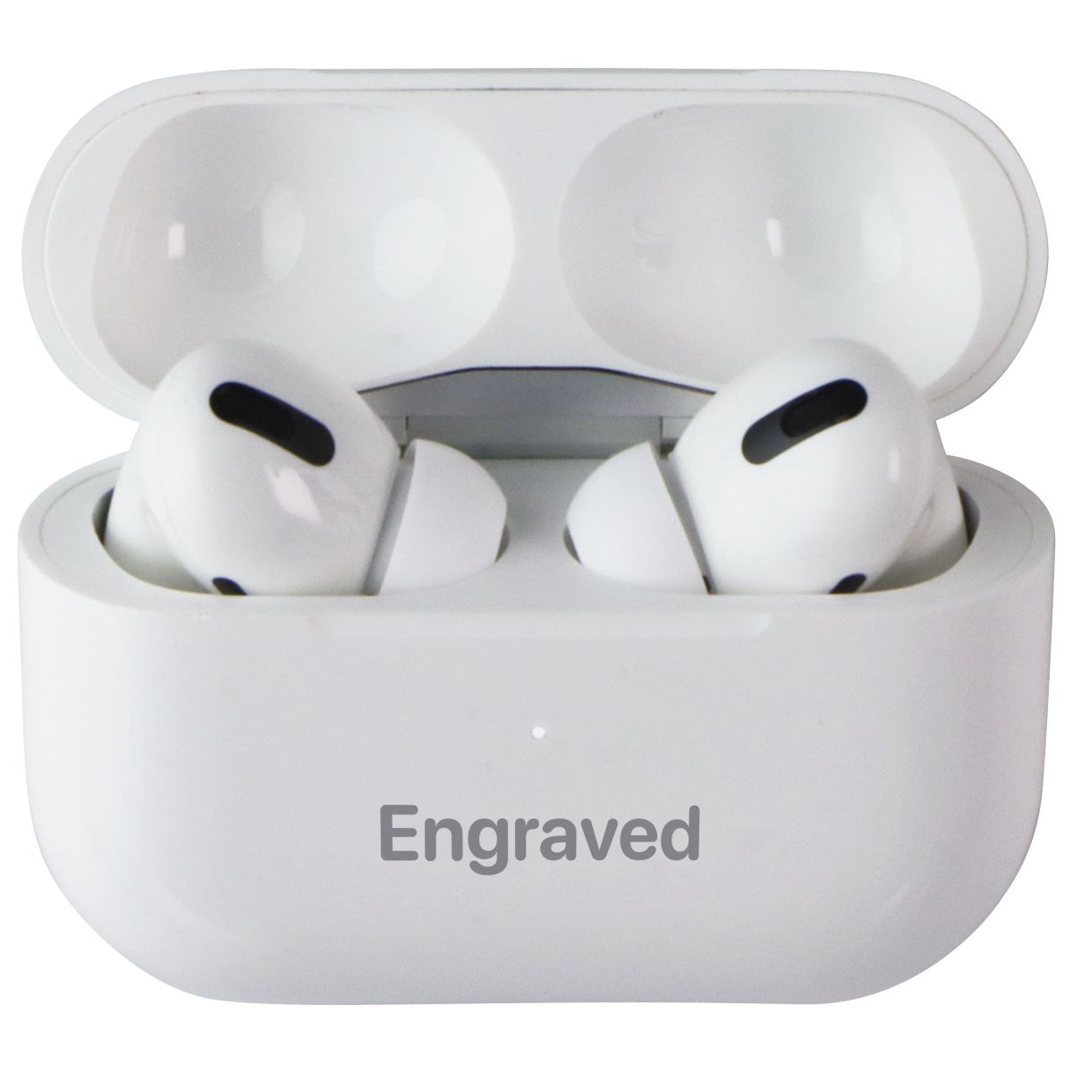Apple AirPods Pro with Charging Case - White (MWP22AM/A, A2190 Case) ENGRAVED Portable Audio - Headphones Apple - Simple Cell Bulk Wholesale Pricing - USA Seller