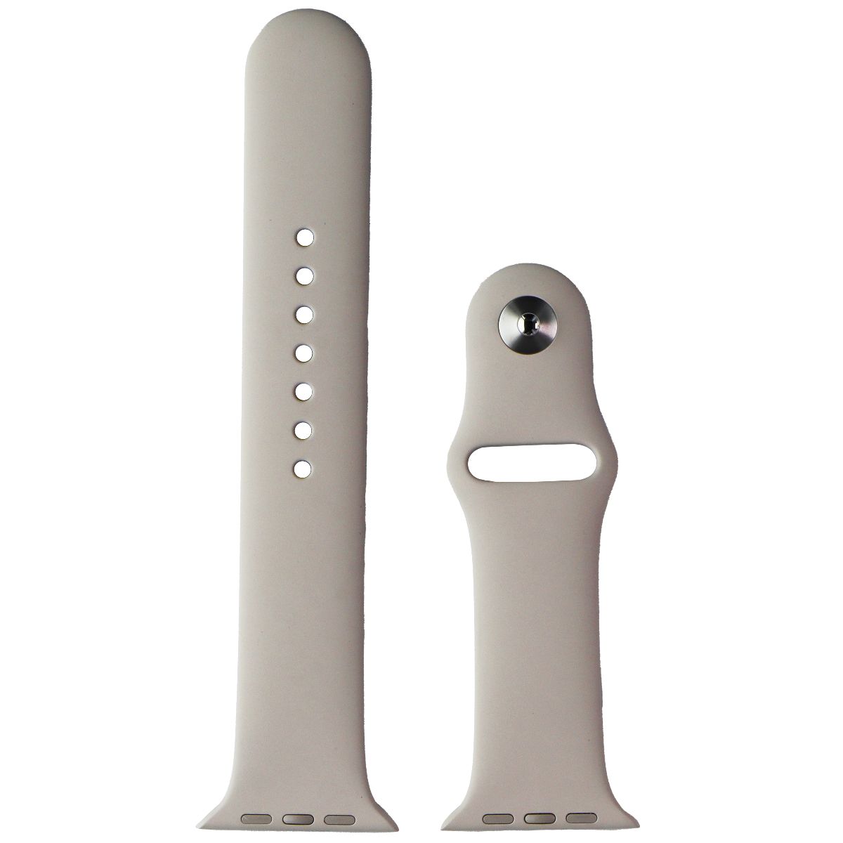 Apple (45mm) Sport Band for Apple Watch 42/44/45mm - Starlight (M/L Only) Smart Watch Accessories - Watch Bands Apple - Simple Cell Bulk Wholesale Pricing - USA Seller