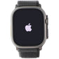Apple Watch Ultra (49mm) Titanium A2622 GPS + LTE - Black/Gray Trail Loop (M/L) Smart Watches Apple - Simple Cell Bulk Wholesale Pricing - USA Seller