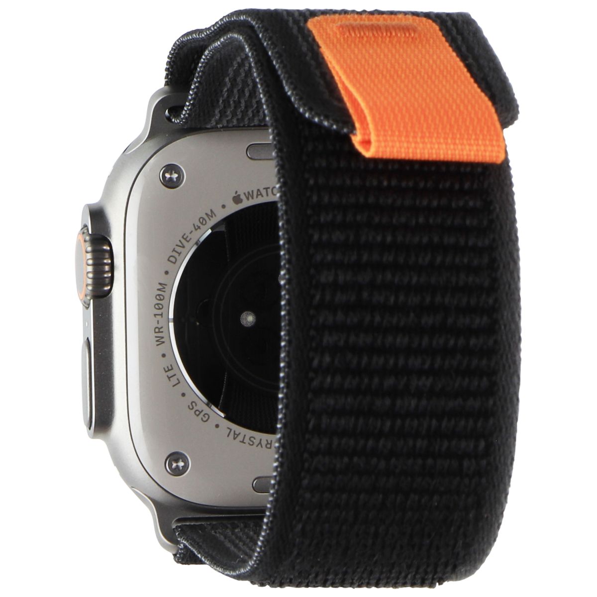 Apple Watch Ultra (49mm) Titanium A2622 GPS + LTE - Black/Gray Trail Loop (M/L) Smart Watches Apple - Simple Cell Bulk Wholesale Pricing - USA Seller