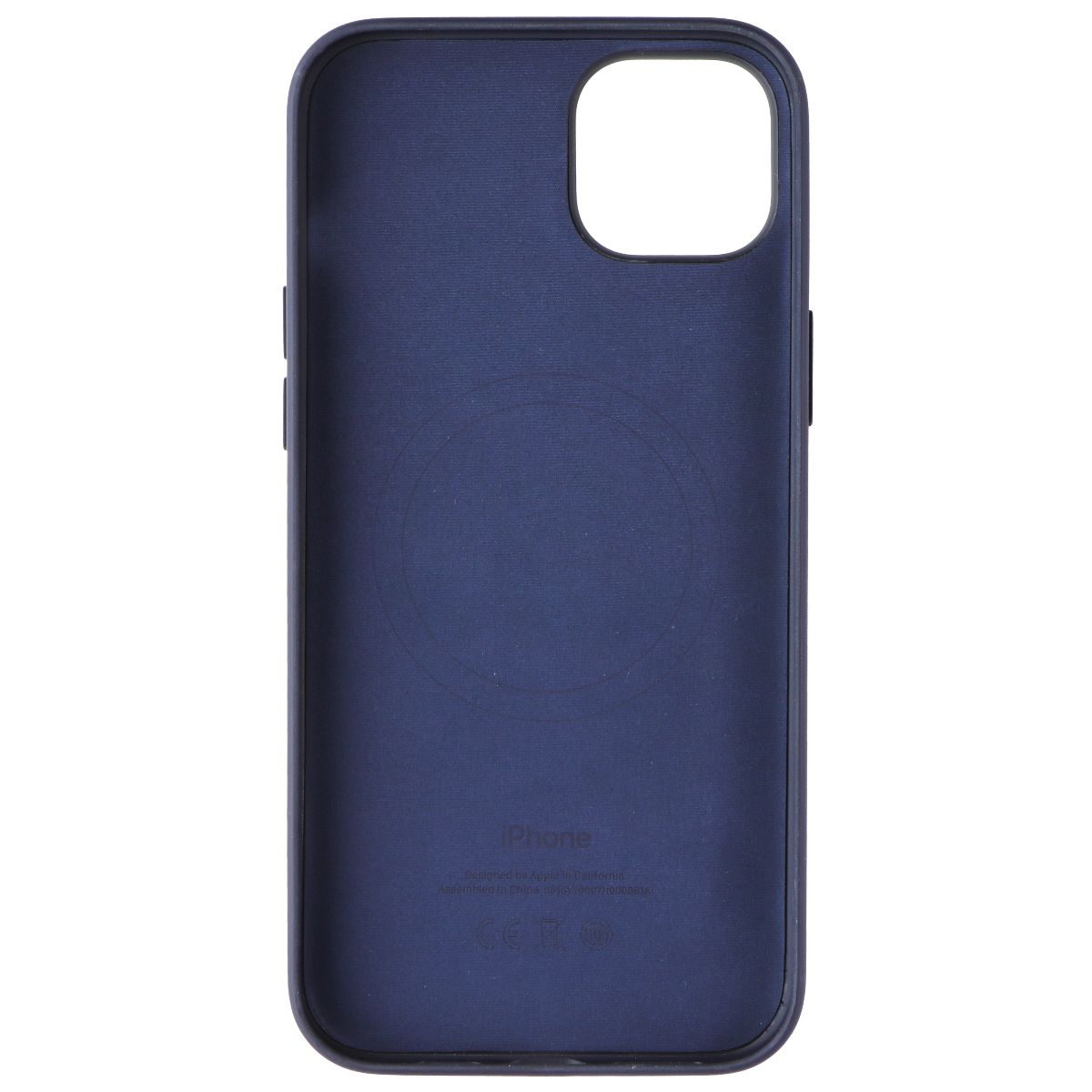 Apple FineWoven Case for MagSafe for Apple iPhone 15 Plus - Pacific Blue