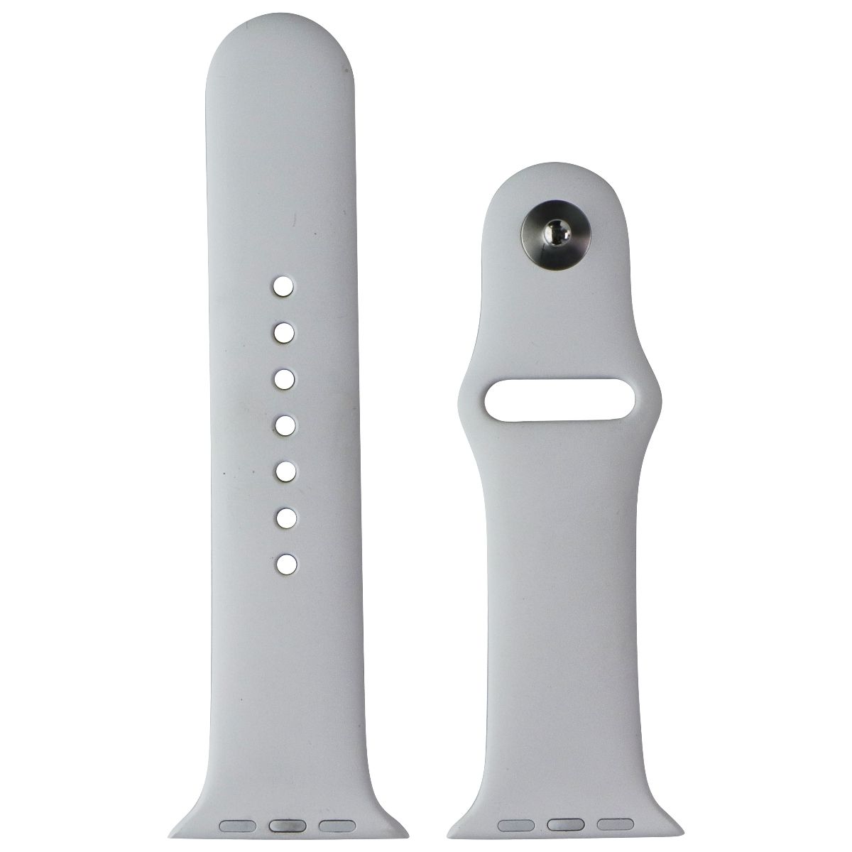 Apple (45mm) Sport Band for Apple Watch 42/44/45mm - White (S/M Only) Smart Watch Accessories - Watch Bands Apple - Simple Cell Bulk Wholesale Pricing - USA Seller