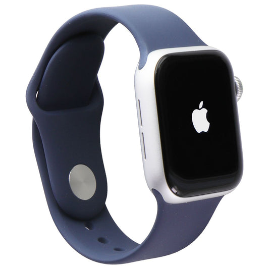 Apple Watch SE (2nd Gen) (GPS + LTE) A2726 40mm Silver Al/Storm Blue Band (S/M)