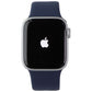Apple Watch SE (2nd Gen) (GPS + LTE) A2726 40mm Silver Al/Storm Blue Band (S/M) Smart Watches Apple    - Simple Cell Bulk Wholesale Pricing - USA Seller