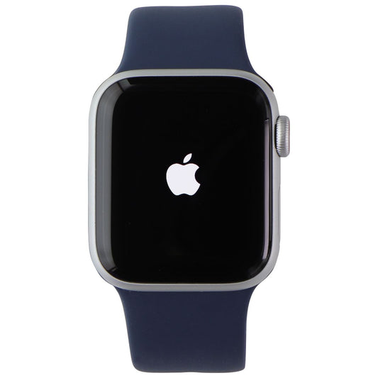 Apple Watch SE (2nd Gen) (GPS + LTE) A2726 40mm Silver Al/Storm Blue Band (S/M)