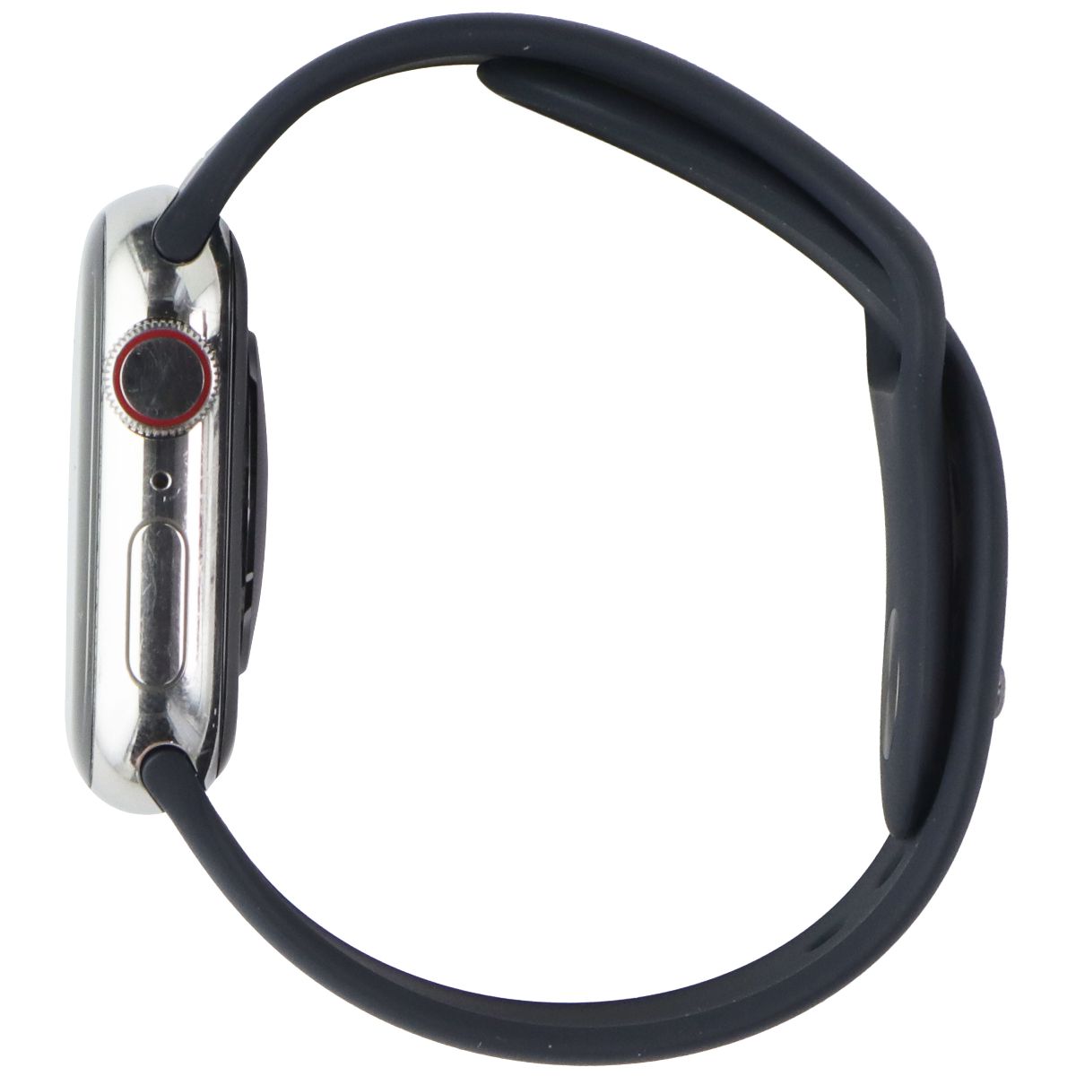 Apple Watch Series 8 (41mm) A2772 GPS + LTE - Silver SS/Midnight Sport Band M/L Smart Watches Apple - Simple Cell Bulk Wholesale Pricing - USA Seller