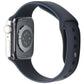 Apple Watch Series 8 (41mm) A2772 GPS + LTE - Silver SS/Midnight Sport Band M/L Smart Watches Apple - Simple Cell Bulk Wholesale Pricing - USA Seller