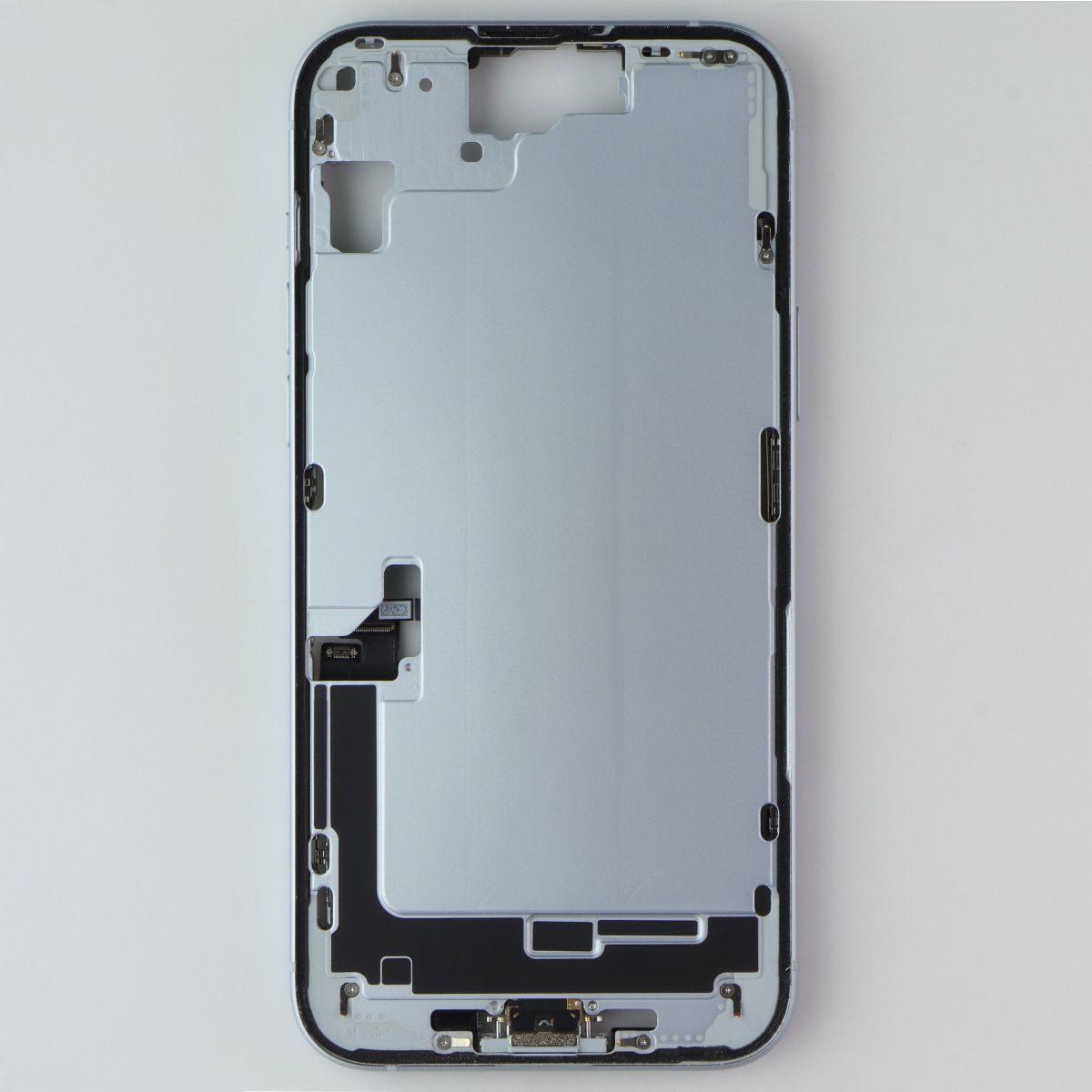 Repair Part - Genuine Housing Frame OEM Pull from iPhone 15 Plus - Blue Cell Phone - Replacement Parts & Tools Apple - Simple Cell Bulk Wholesale Pricing - USA Seller