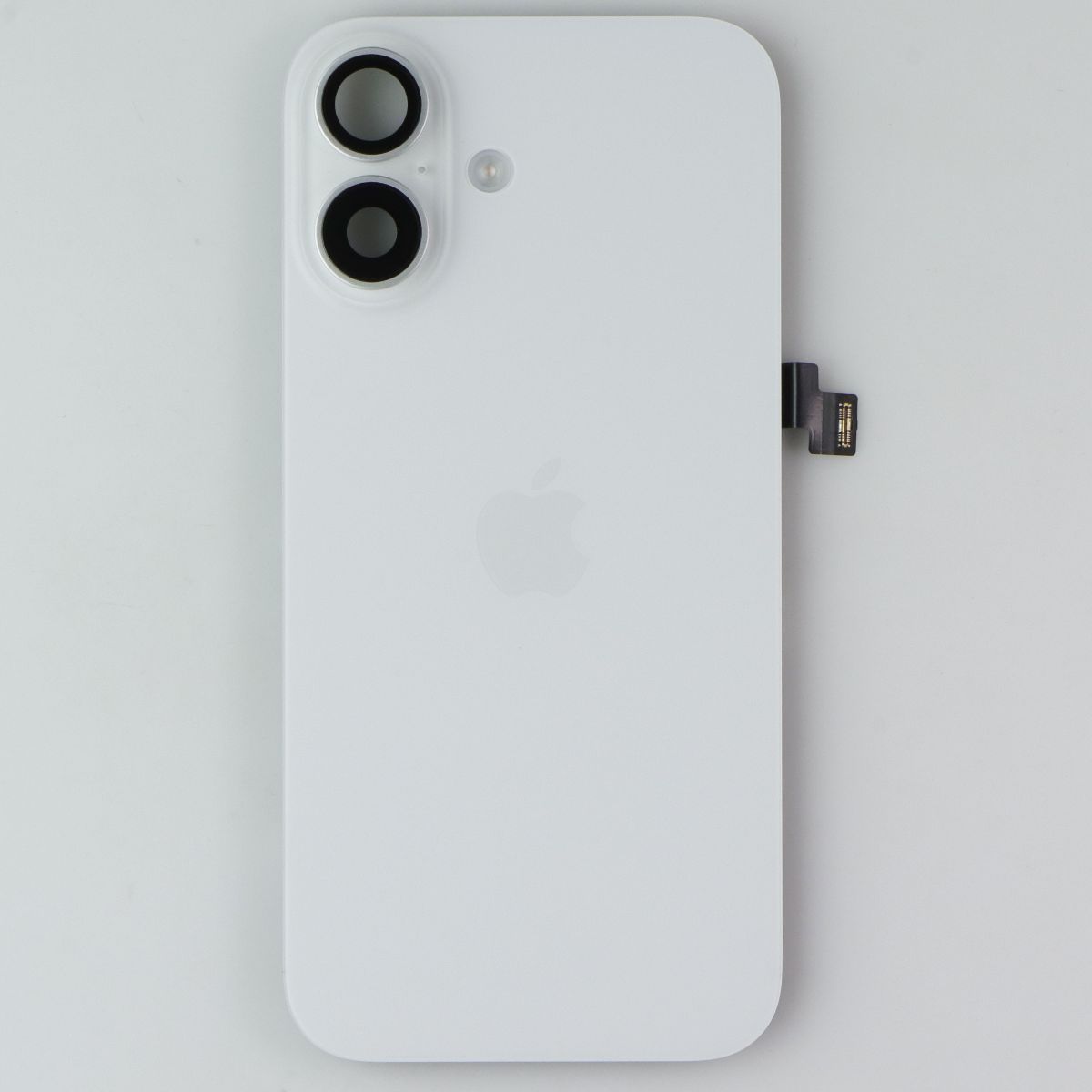 Repair Part - Genuine Back Glass OEM w/ MagSafe Pull from iPhone 16 - White Cell Phone - Replacement Parts & Tools Apple - Simple Cell Bulk Wholesale Pricing - USA Seller