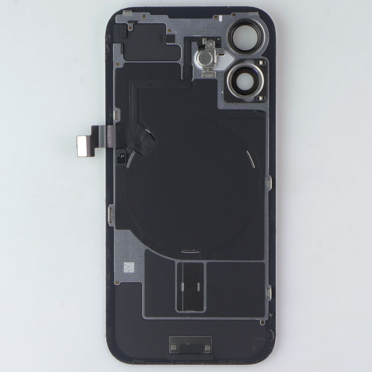 Repair Part - Genuine Back Glass OEM w/ MagSafe Pull from iPhone 16 - White Cell Phone - Replacement Parts & Tools Apple - Simple Cell Bulk Wholesale Pricing - USA Seller