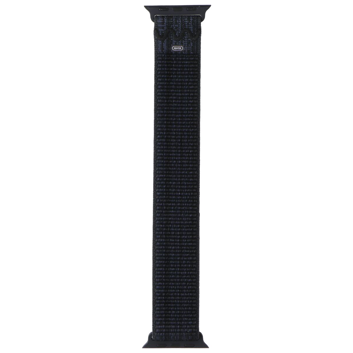 Apple Nike Sport Loop Watch Band - (45MM) - ONE SIZE - Black/Blue Smart Watch Accessories - Watch Bands Apple - Simple Cell Bulk Wholesale Pricing - USA Seller