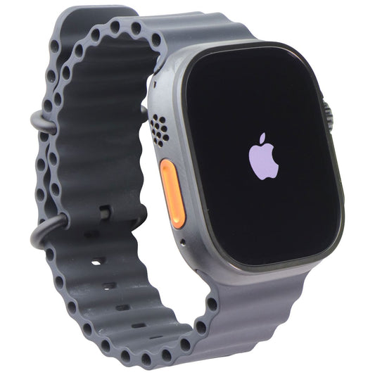 Apple Watch Ultra 2 (GPS + LTE) A2986 49mm Black Titanium/Black Ocean Band Smart Watches Apple - Simple Cell Bulk Wholesale Pricing - USA Seller
