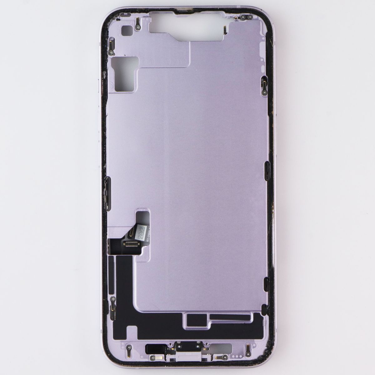 Repair Part OEM Pull Mid Frame Housing for Apple iPhone 14 - Purple Cell Phone - Replacement Parts & Tools Apple - Simple Cell Bulk Wholesale Pricing - USA Seller