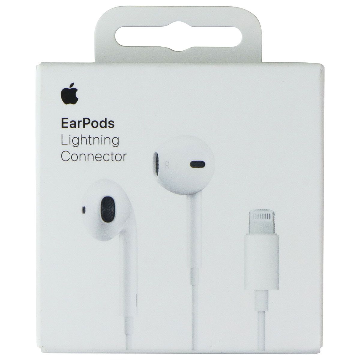 Apple Wired 8-Pin EarPods with In-Line Mic/Remote (IN BOX) - White (A1748) Portable Audio - Headphones Apple - Simple Cell Bulk Wholesale Pricing - USA Seller