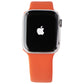 Apple Watch HERMES Series 7 (GPS + LTE) A2475 (41mm) - Silver AL / Orange SB Smart Watches Apple    - Simple Cell Bulk Wholesale Pricing - USA Seller