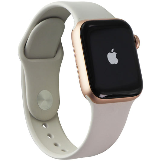 Apple Watch SE (A2353) GPS + Cellular 40mm - Gold Aluminum/Starlight Sp Band