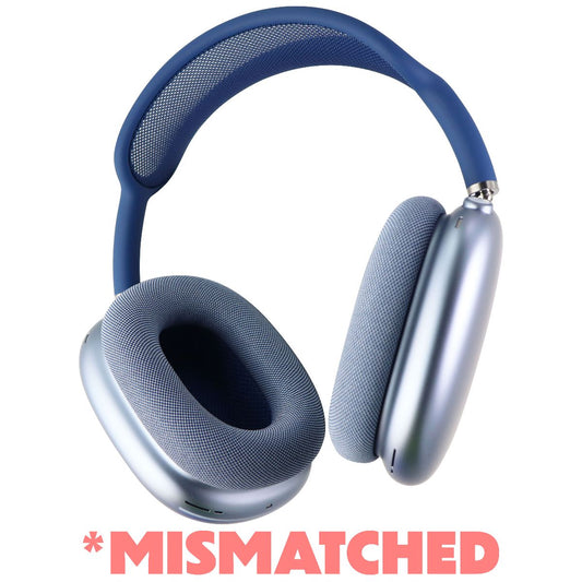 MISMATCHED Apple AirPods Max Over-Ear Wireless Headphones - Sky Blue (MGYL3AM/A) Portable Audio - Headphones Apple - Simple Cell Bulk Wholesale Pricing - USA Seller