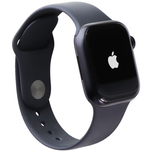 Apple Watch Series 9 (GPS Only) (A2978) 41mm Midnight Al/Midnight Sp Band (M/L) Smart Watches Apple - Simple Cell Bulk Wholesale Pricing - USA Seller
