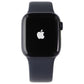 Apple Watch Series 9 (GPS Only) (A2978) 41mm Midnight Al/Midnight Sp Band (M/L) Smart Watches Apple - Simple Cell Bulk Wholesale Pricing - USA Seller