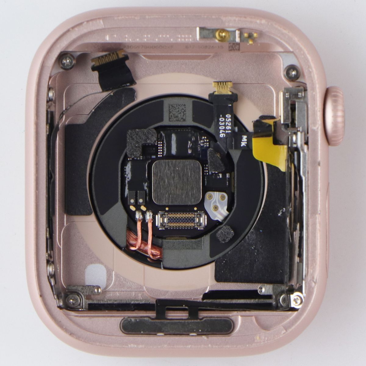 Repair Part OEM Apple Watch 10 (42mm) WiFi Frame with Backglass - Rose Gold Smart Watches Apple - Simple Cell Bulk Wholesale Pricing - USA Seller