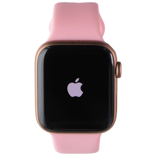 Apple Watch Series SE (44mm) A2354 (GPS + LTE) - Rose Gold / Pink Sport band Smart Watches Apple - Simple Cell Bulk Wholesale Pricing - USA Seller