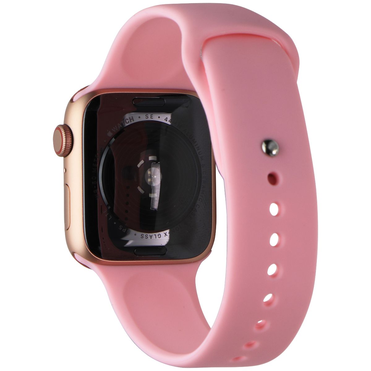 Apple Watch Series SE (44mm) A2354 (GPS + LTE) - Rose Gold / Pink Sport band Smart Watches Apple - Simple Cell Bulk Wholesale Pricing - USA Seller