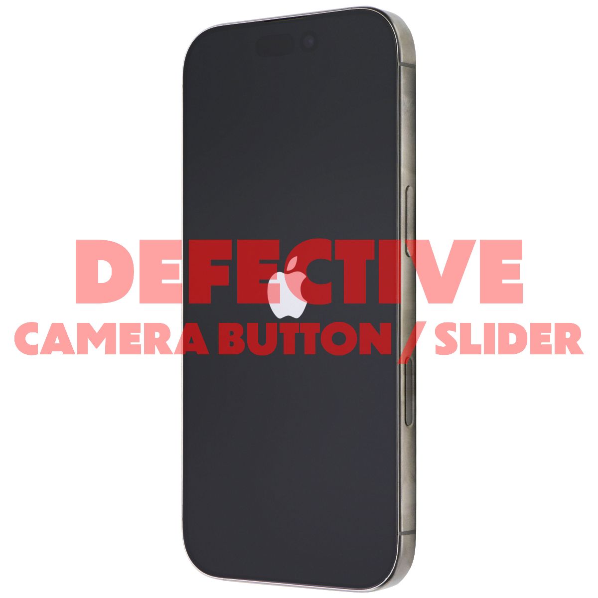 Apple iPhone 16 Pro 6.3-in A3083 Unlocked - 128GB/Nat Ti  *DEFECTIVE CAM SLIDE